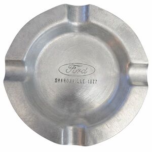 Vintage Ford Motor Co Sharonville, OH 1977 Aluminum Ashtray
